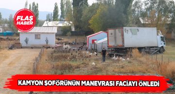 Hafik ilçe girişinde felakete ramak kaldı