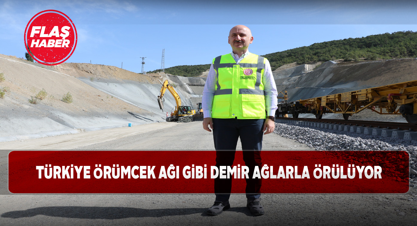 Ulaştırma Bakanı Sivas-Ankara YHT hattını inceledi