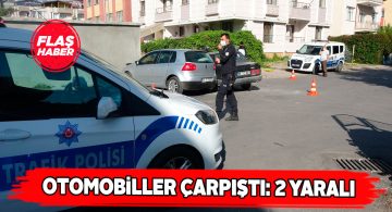 Kaleardı mahallesinde sokak kesişiminde kaza!