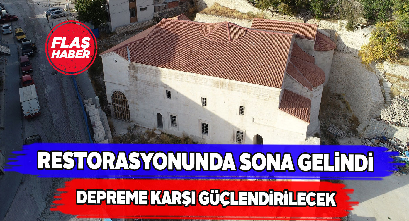 Surp Asdvadzadzin Kilisesi’nde güçlendirme çalışmaları