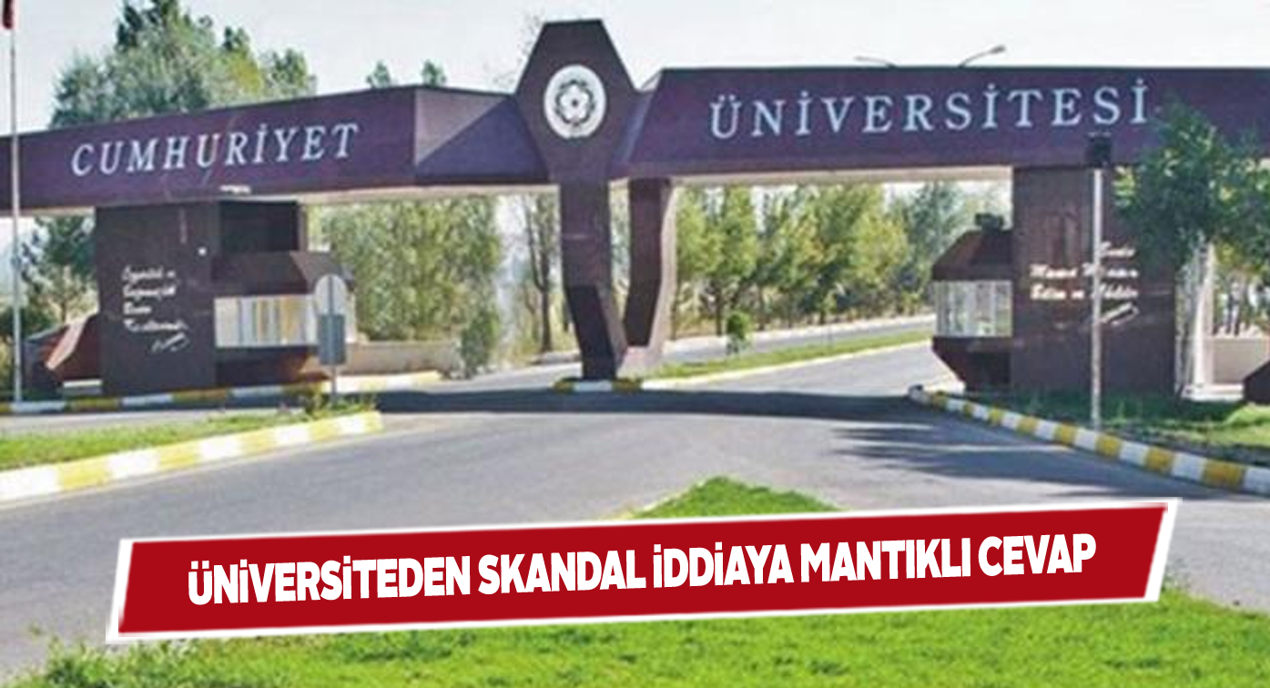 Cumhuriyet Üniversitesi’nden tencere harcaması açıklaması