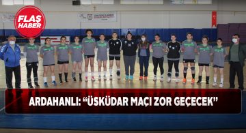 Sivas Belediyesporlu hentbol takımı Üsküdar maçına hazır