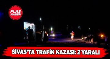 Virajı alamayan araç takla attı