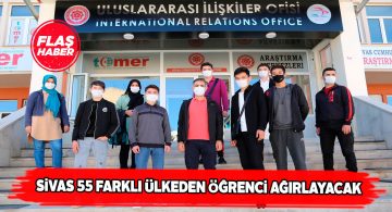 Sivas Cumhuriyet Üniversitesi’ne yabancı öğrenci akını