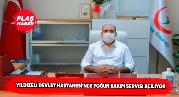 Yıldızeli ilçesinde yoğun bakım hizmeti verilecek