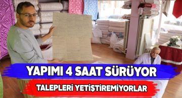 Soğukların yaklaşmasıyla yün yorgana rağbet arttı