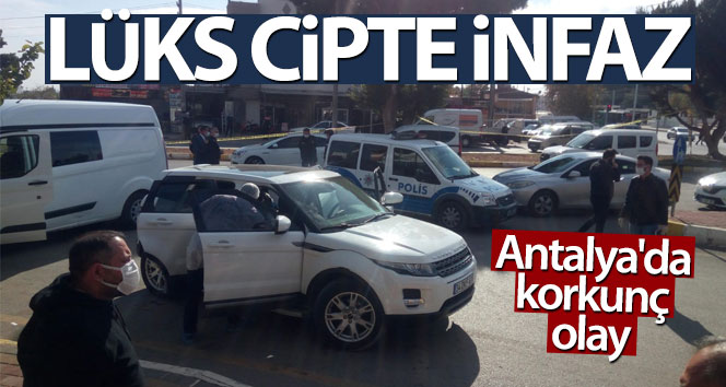 Antalya’da korkunç saldırı