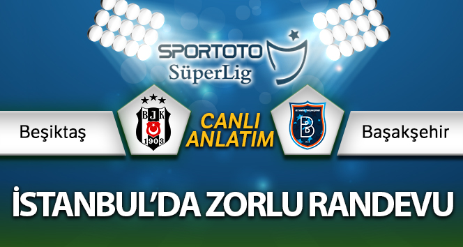 Beşiktaş – Başakşehir Canlı Anlatımı