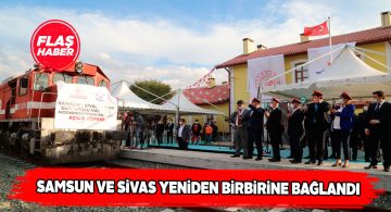 Sivas’taki demiryolu hattının modernizasyonu sona erdi