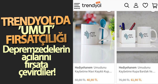 Depremzedelerin çektiği acıları fırsata dönüştürdüler
