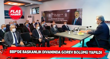 Büyük Birlik Partisi’nde yeni görev dağılımı!