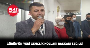 Gürün AK Parti Gençlik Kolları Başkanı Hakkı Kürklü oldu