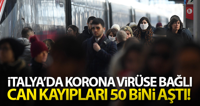 İtalya’da Covid-19 kayıpları 50 bini aştı