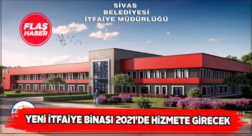 Sivaslılar yeni itfaiye binasına kavuşuyor