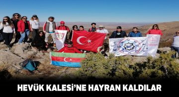 Kaleye ulaşmak için yürüdükleri 11 kilometreye değdi!
