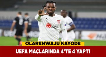Kayode UEFA’da boş geçmiyor