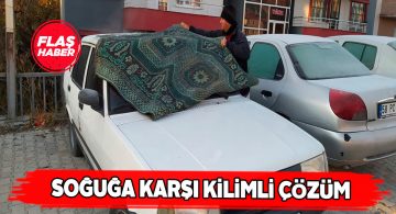 Eksi 7 derece soğuğa kilim ve halılarla önlem