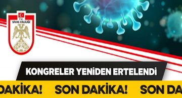 STK, meslek kuruluşları ve kooperatiflerin kongreleri ertelendi