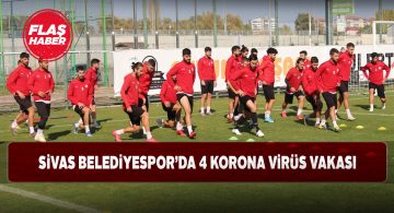 Sivas Belediyespor’da korona virüs şoku!