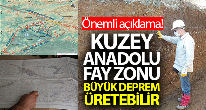 Kuzey Anadolu fay zonu büyük bir depreme neden olabilir