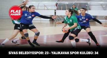 Sivaslı kadın hentbolcular 34-23 mağlup oldu