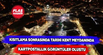 Sivas kent meydanında muazzam görüntüler