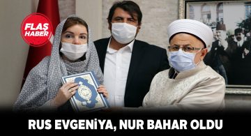 Rusya vatandaşı Evgeniya Müslümanlığı tercih etti
