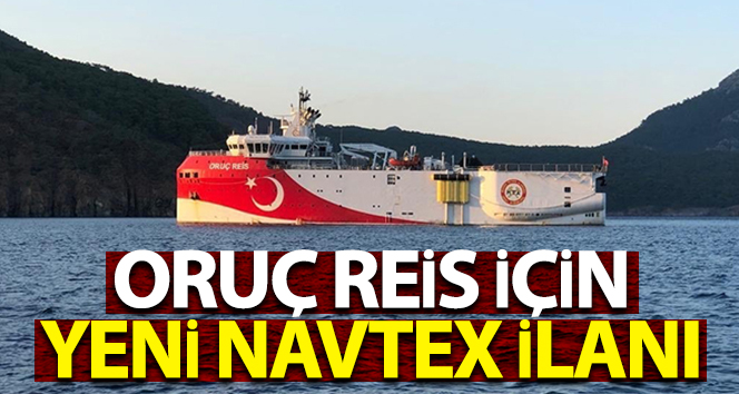 Oruç Reis için yeni Navtex reklamı