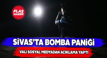 Sivas’ta patlama sesi paniğe neden oldu