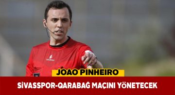 Sivasspor’un UEFA mücadelesine Portekizli hakem atandı