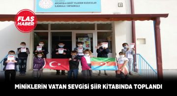 Şarkışlalı miniklerin şiirlerinden kitap yapıldı