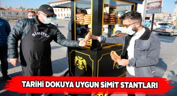 Sivas’ta simit arabaları yenilendi