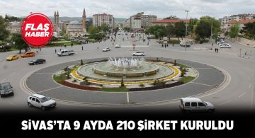 Sivas’ta 2020 yılında kurulan şirket sayısı açıklandı