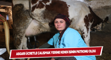 2 inekle başladı, çiftlik kurmak istiyor