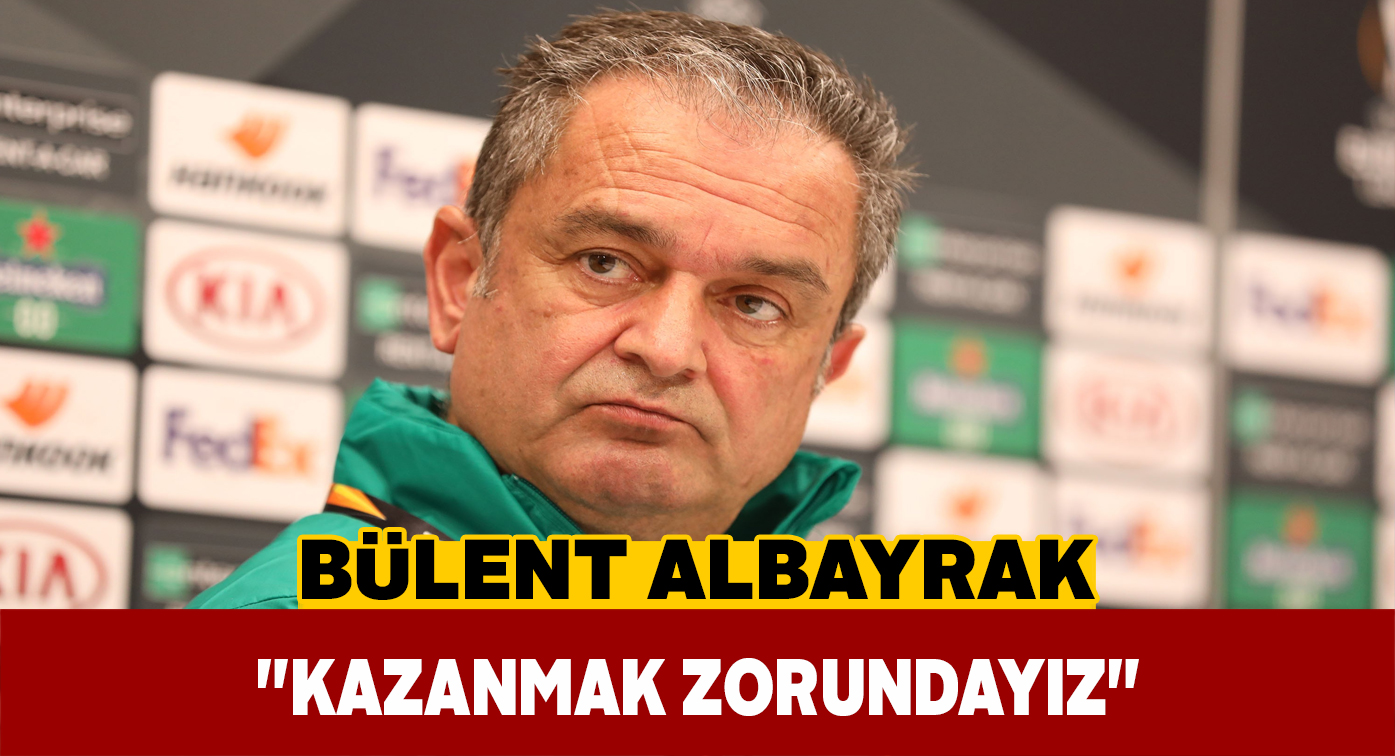 Bülent Albayrak basın toplantısı düzenledi