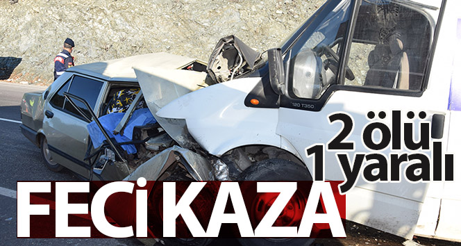 Antalya’da felaket kaza: 2 ölü, 1 yaralı