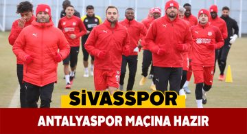 DG Sivasspor, Antalyaspor maçını bekliyor