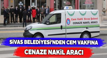 Belediye’den Cem Vakfı’na araç tahsisi