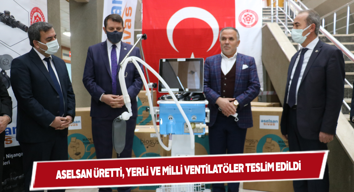 ASELSAN yüzde yüz yerli solunum cihazları üretti