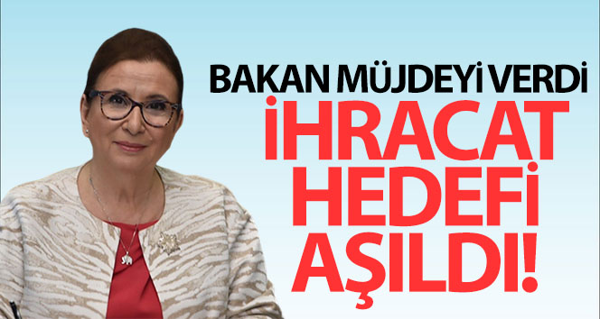 Bakan Pekcan: 2020 ihracatımız 166 milyar doları aştı