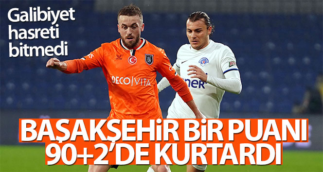 Başakşehir 2-2 Kasımpaşa | Maç sonucu