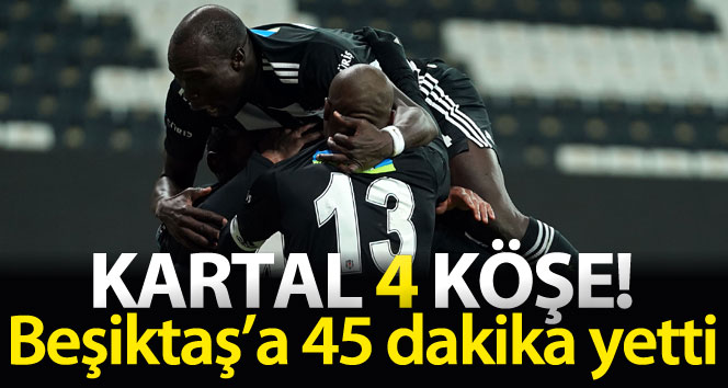 Beşiktaş evinde farklı kazandı