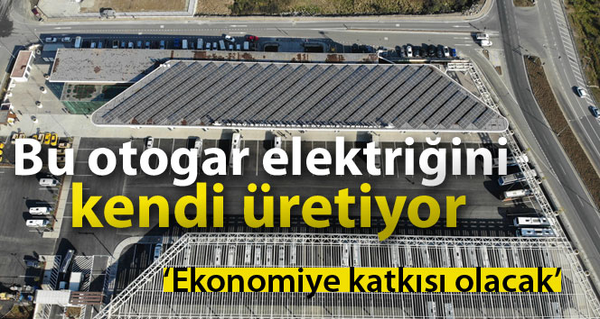 Bu otobüs durağı kendi elektriğini üretiyor