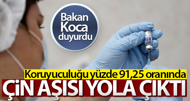 Covidien-19 aşısı Çin’den Türkiye’ye yöneldi
