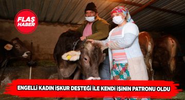 İŞKUR engelli kadını iş sahibi yaptı