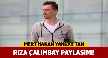 Mert Hakan eski hocasına geçmiş olsun dileklerini iletti