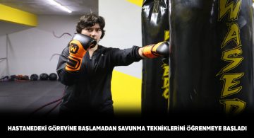 Genç doktor göreve başlamadan önce kendini savunmayı öğreniyor