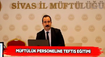 İl Müftülüğünde denetim ve teftiş semineri verildi