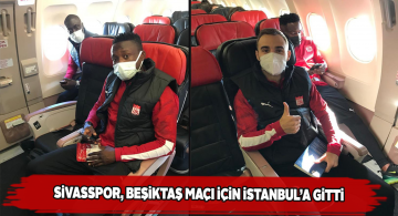 Kırmızı-beyazlılar İstanbul’a hareket etti