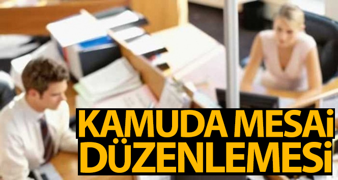 Kamu sektörü çalışanlarının çalışma saatleri yeniden düzenlendi